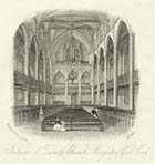 Trinity Church Interior West End [Kershaw 1860s]
